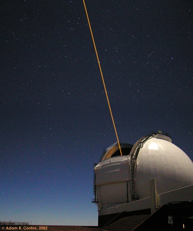 Spectacular Pictures of Laser Guide Star System Amusing